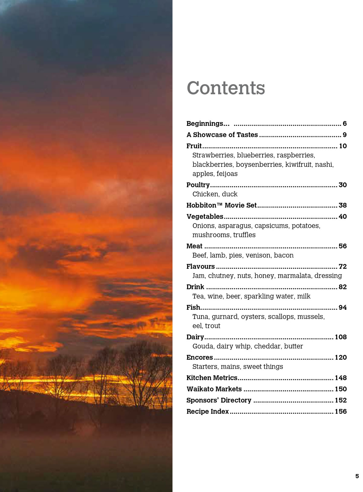 Contents Page Page